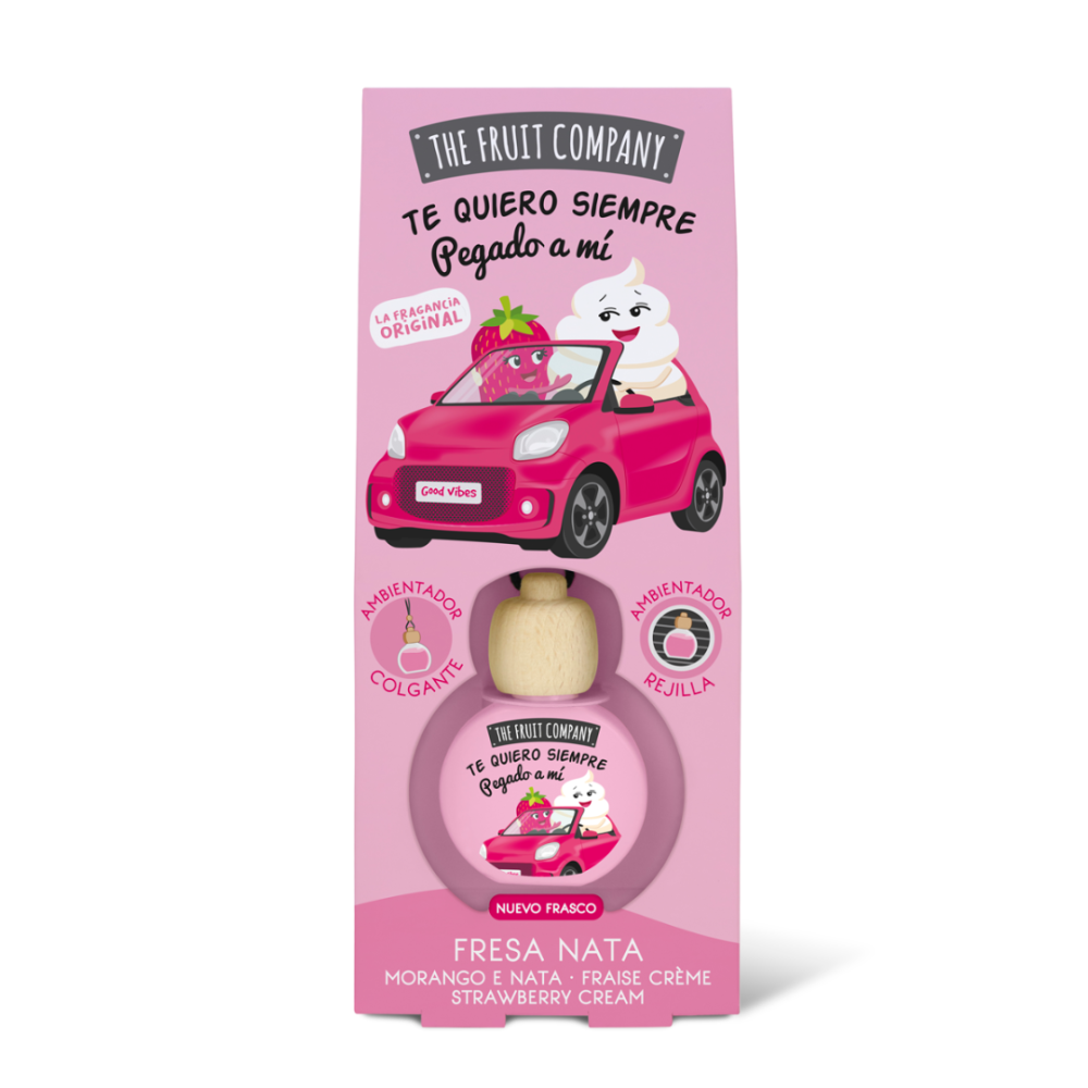 Auto lõhn "Strawberry Cream Auto". Kodulõhnastajad. Autoõhuvärskendaja „strawberry cream auto“ maasika ja koore lõhnaga.