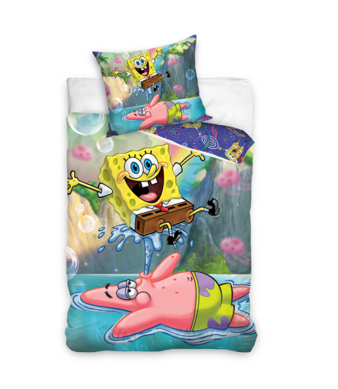 Laste voodipesu komplekt "SpongeBob SquarePants". Laste voodipesu
