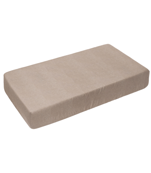 Kummiga voodilina „Beige Terry sheet“. Kummiga voodilinad