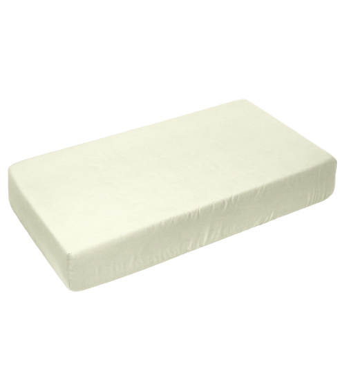 Kummiga voodilina „Cream Terry sheet“. Kummiga voodilinad