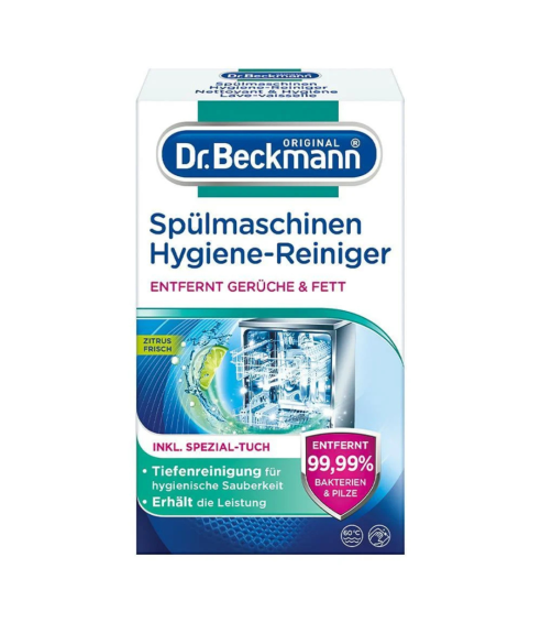 Nõudepesumasina puhastusvahend "Dishwasher cleaner Dr. Beckmann". Puhastusained