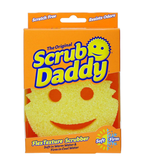 Käsn „Scrub Daddy Yellow“. Käsnad