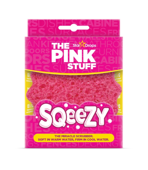 Käsn „Sqeezy pink“. Käsnad