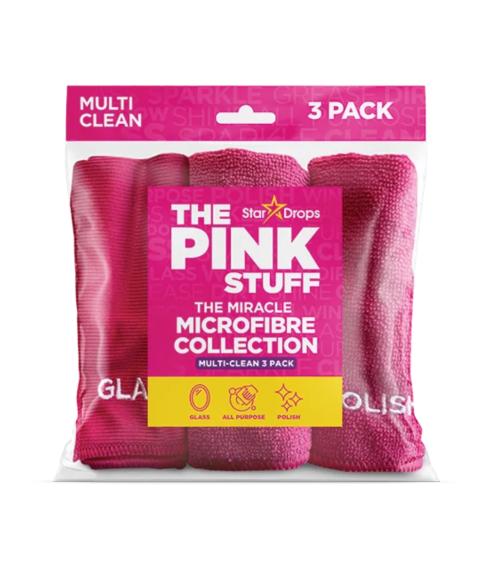 Mikrokiudlapp „Pink stuff microfibre“. Rätikud