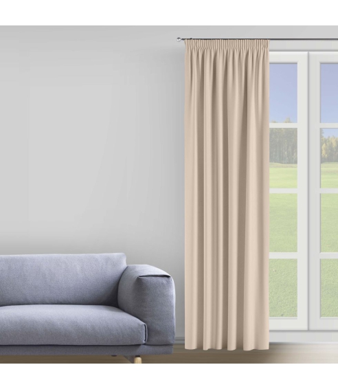 Öised kardinad „Beige Curtain“. Kardinad