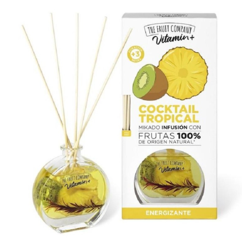 Kodulõhnad pulgaga "Cocktail tropical". Kodulõhnastajad. Troopiline kodulõhn, milles on ühendatud kiivi ja ananassi värskendavad lõhnad, mis annavad elava ja eksootilise aroomi.