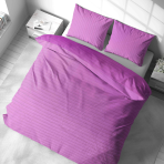 Plüüsvoodi komplekt "Minky Violet". Voodipesu komplektid 200x220, 200x220 cm. Rikkalik lilla plüüsist voodipesukomplekt pakub plüüsist ja mugavust, millel on hõngu glamuuri.